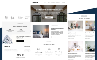 Mafur - Multipurpose Furniture Email Newsletter Template