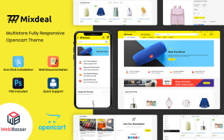 Mixdeal - Multiparous Electronic OpenCart Theme