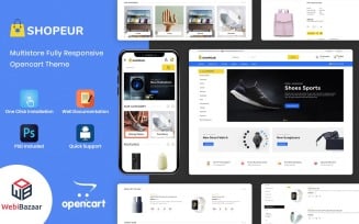 Shopeur - Premium Multipurpose OpenCart Theme