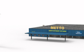 Hypermarket METTO 3D model