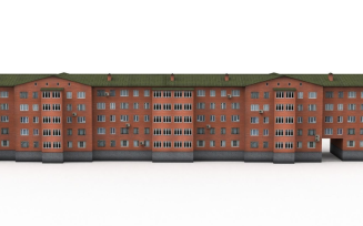 5 Storey House 3D model