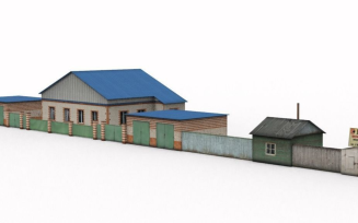Village House 3D model