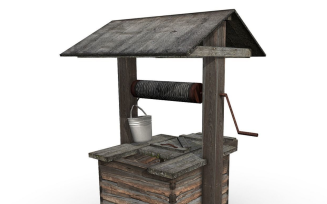 Well with water 3D model