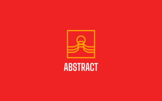 Abstract Line Logo template