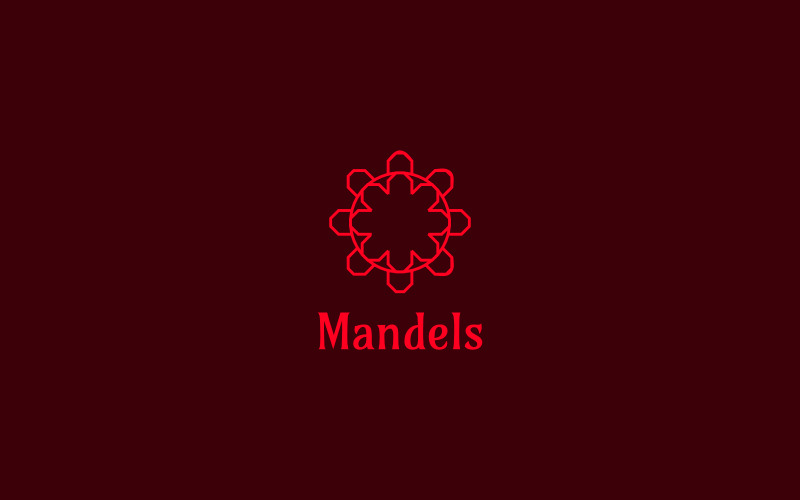 Circle Line Logo template -Mandala Logo Template