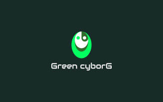 Cyborg Logo template