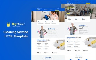 Drymaker - Cleaning Service Website Template