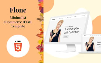Flone - Minimal eCommerce Website Template