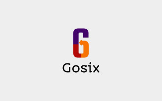 Letter G Six Logo template