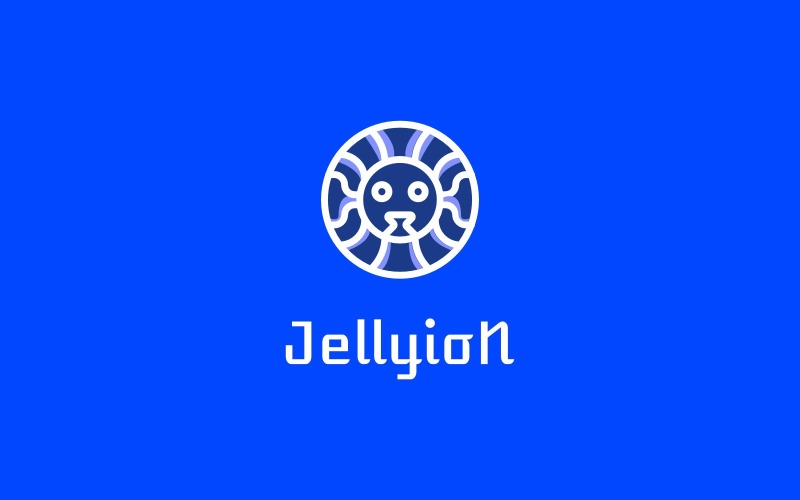 Lion - Jellyfish Logo template Logo Template