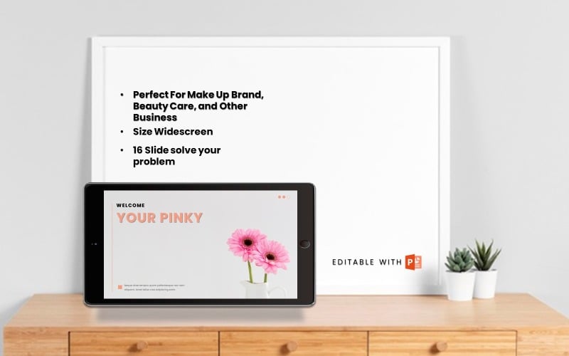 Powerpoint - Pinky Themes PowerPoint Template