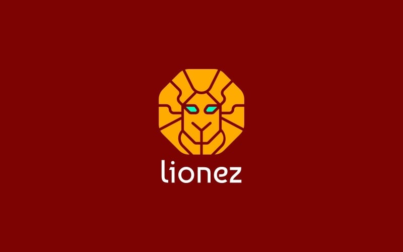 Red Lion Logo template Logo Template