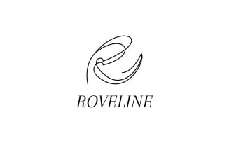 RV Line Logo template