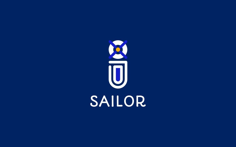 Sailor - Letter i Logo template Logo Template