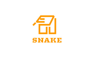 Snake A Logo template