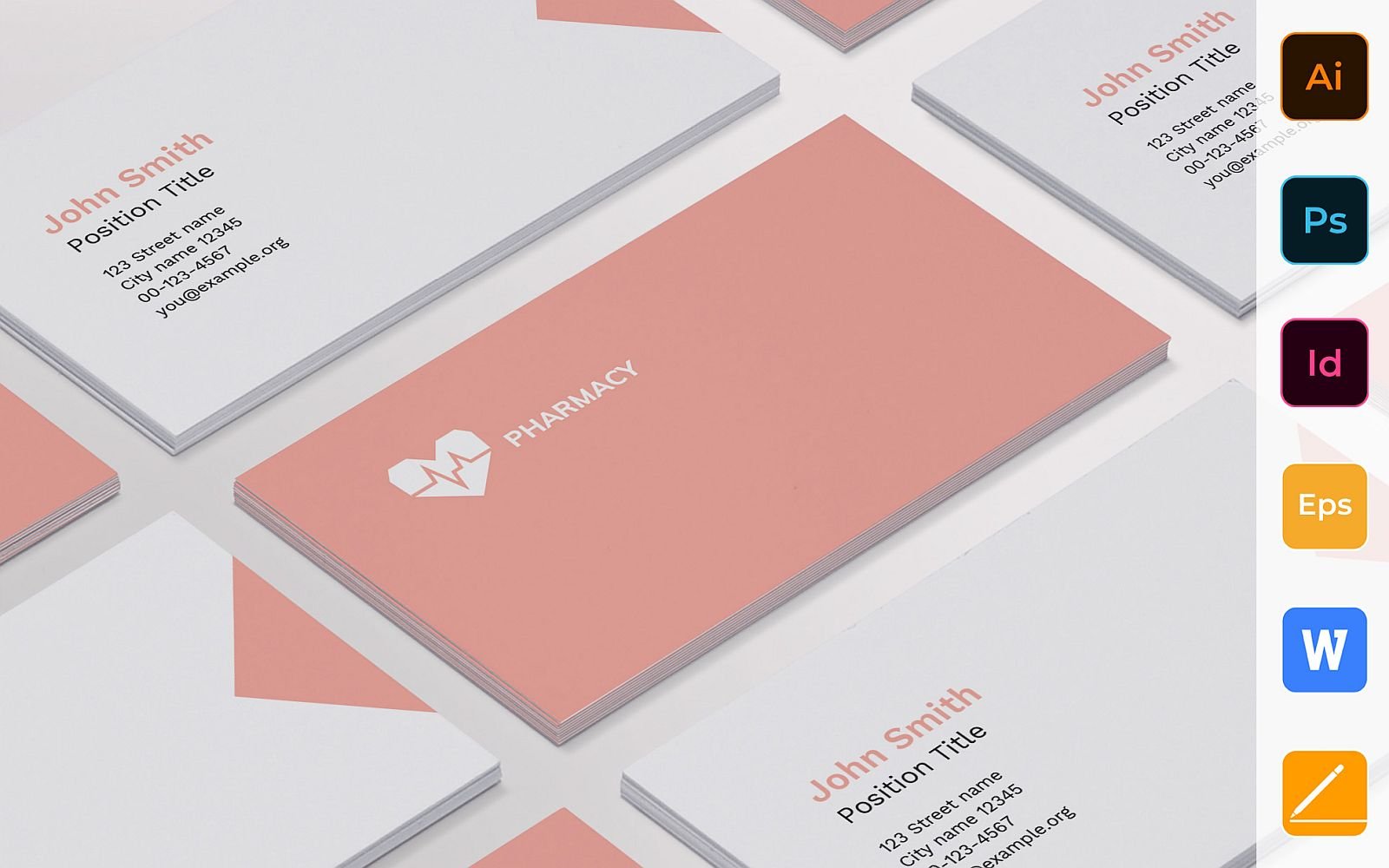 Template #175539 Cards Business Webdesign Template - Logo template Preview