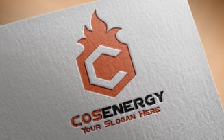 Cos Energy Logo Template