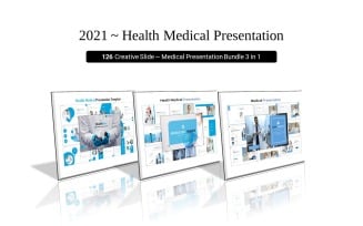 Healthy Medical Bundle Pack - Medical Google Slides Template