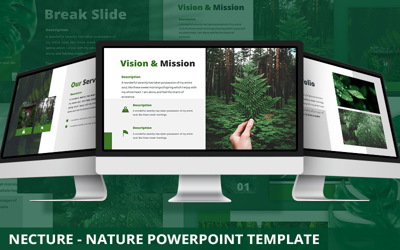 Nectura - Nature Powerpoint Template PowerPoint Template