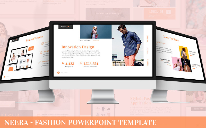 Neera - Fashion Powerpoint Template PowerPoint Template