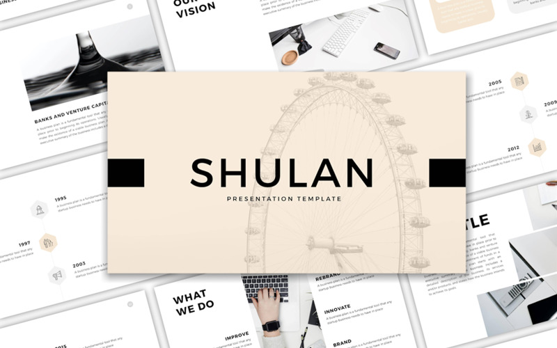 Shulan PowerPoint Presentation PowerPoint Template