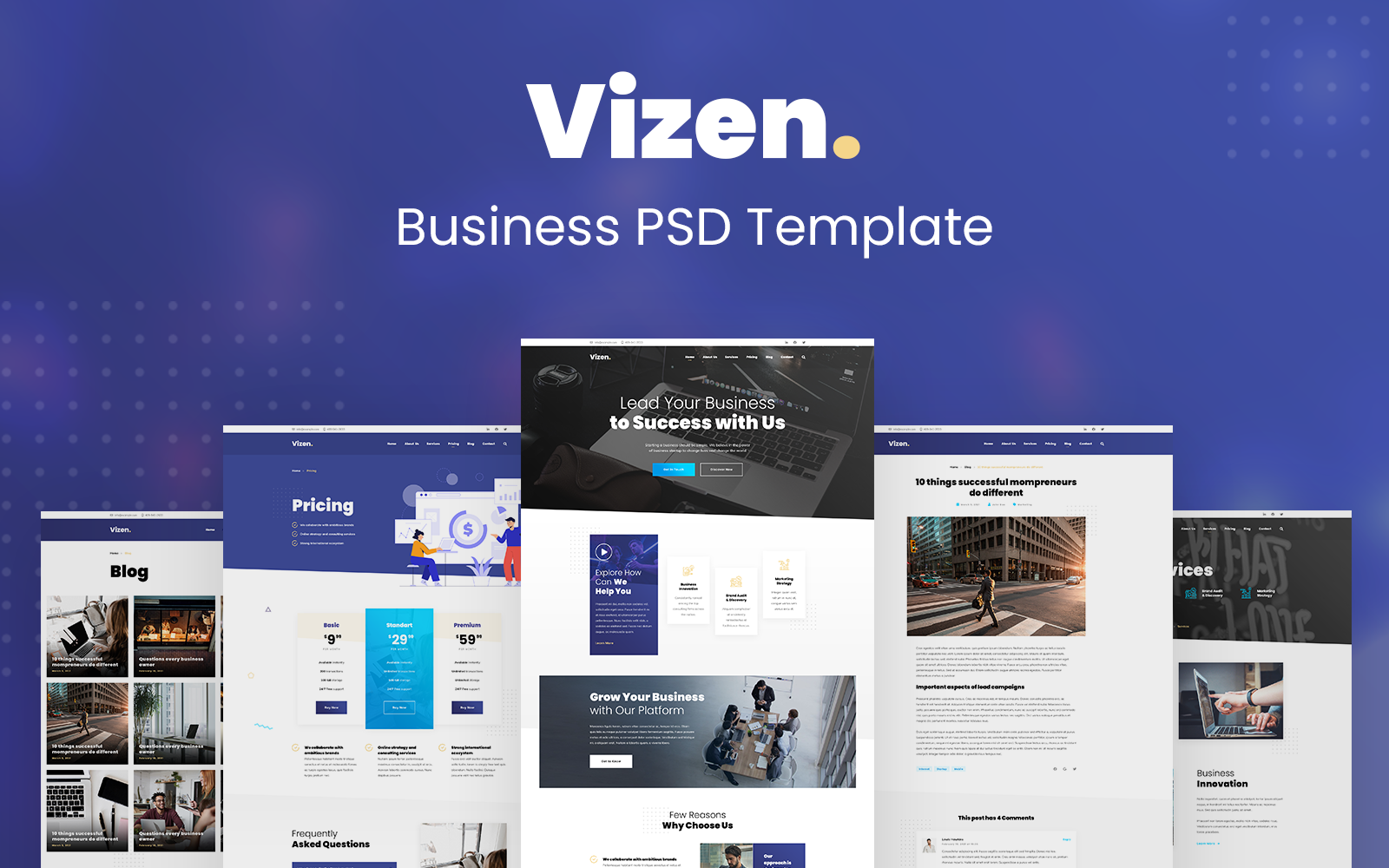 Kit Graphique #175754 Business Agence Divers Modles Web - Logo template Preview