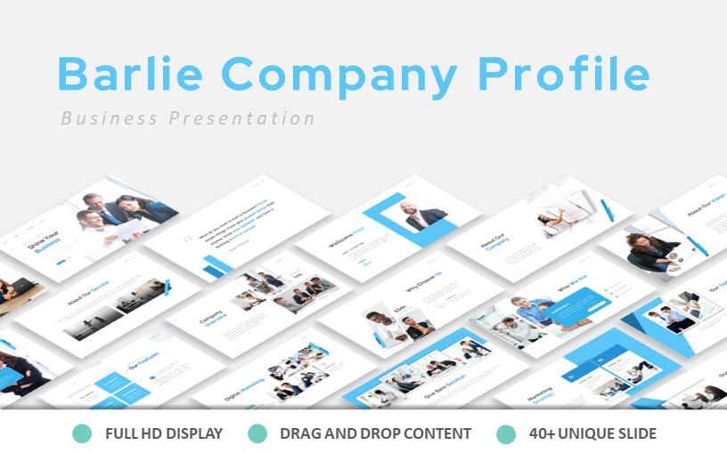 Download Free Barlie Company Profile PowerPoint Template | ThemePlug.net