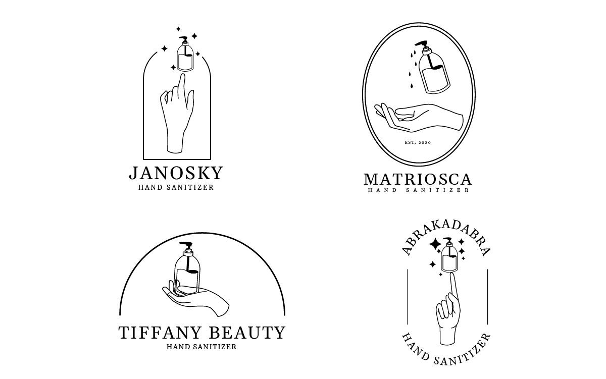 Kit Graphique #175799 Sanitizer Sant� Web Design - Logo template Preview