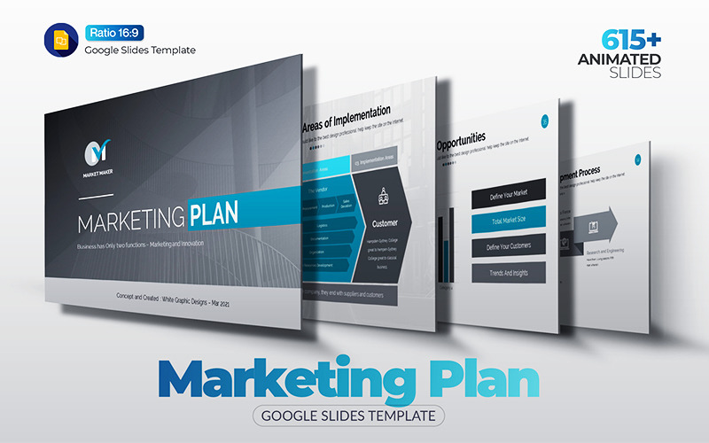 The Best Marketing Plan Google Slides