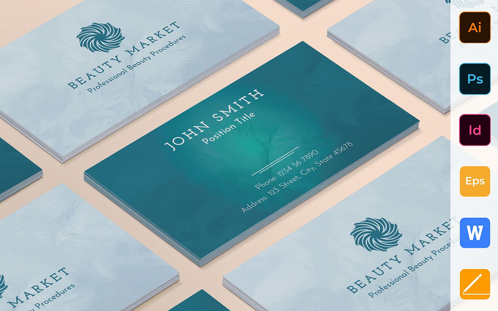 Template #175938 Cards Business Webdesign Template - Logo template Preview