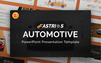 Fastrios – Automotive PowerPoint Presentation Template