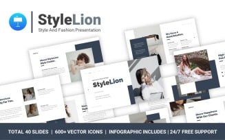 FREE StyleLion Style And Fashion Professional Presentation