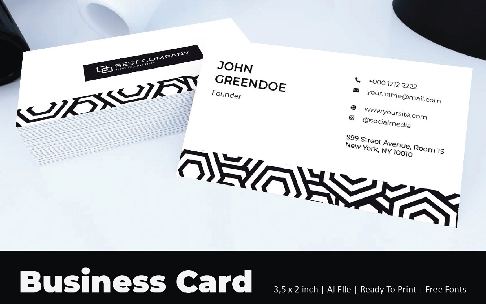 Template #176162 Card Template Webdesign Template - Logo template Preview