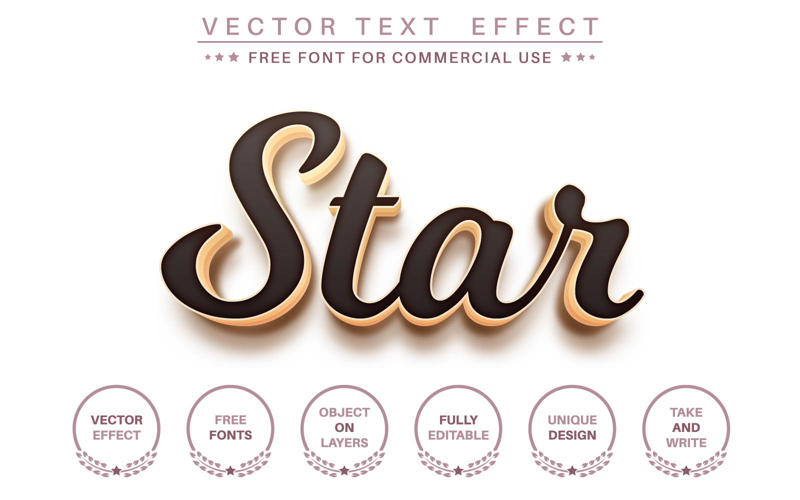 Template #176190 Text Effectfont Webdesign Template - Logo template Preview