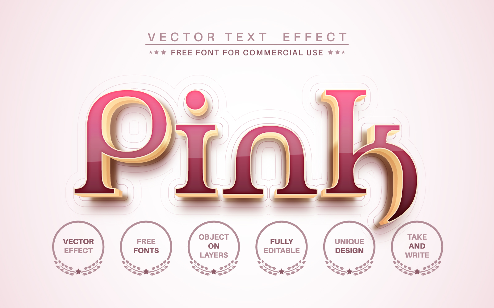 Template #176192 Text Effectfont Webdesign Template - Logo template Preview