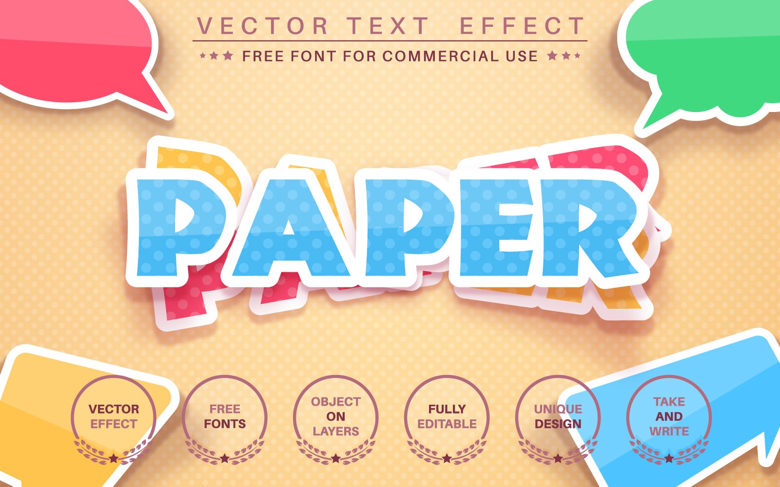 Template #176199 Text Effectfont Webdesign Template - Logo template Preview