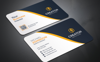 Business Card Corporate identity template
