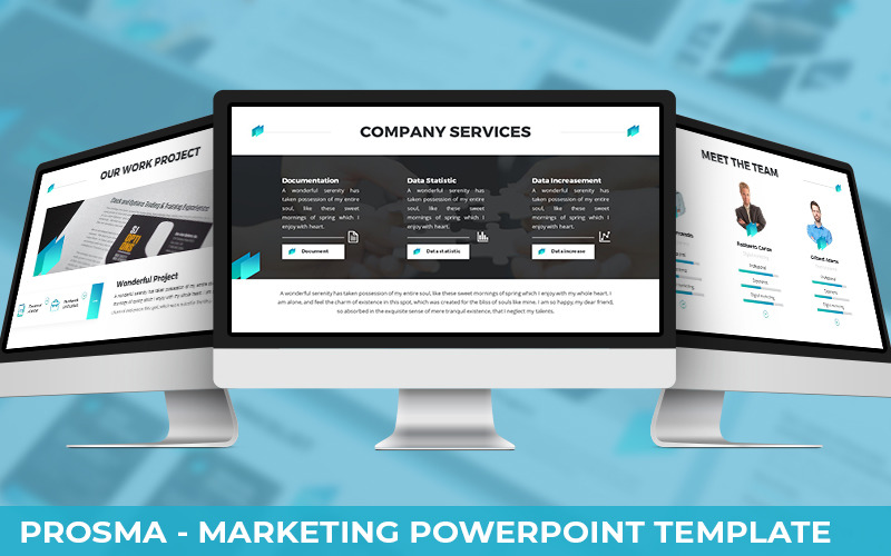 Prosma - Marketing Powerpoint Template PowerPoint Template