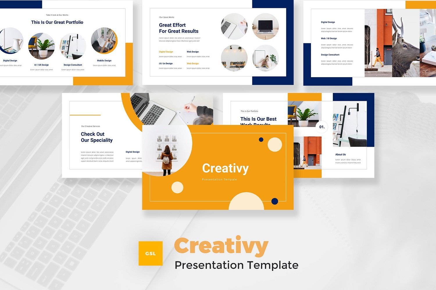 Kit Graphique #176300 Creative Agency Divers Modles Web - Logo template Preview