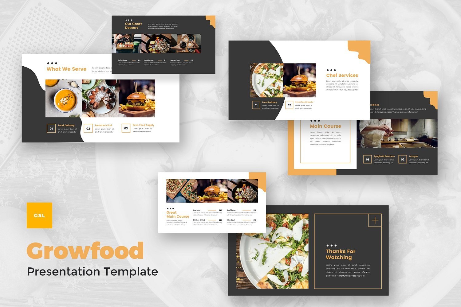 Kit Graphique #176303 Restaurant Food Divers Modles Web - Logo template Preview