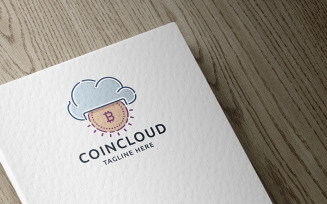 Coin Cloud Logo template
