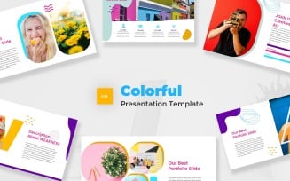 Colorful - Pop Art Google Slides Template