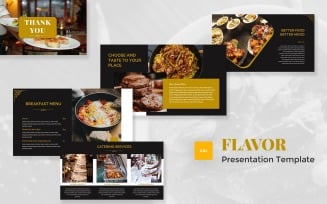 Flavor - Catering & Food Google Slides Template