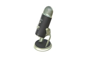 Professional Recording Microphone 3D model