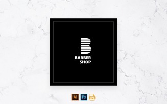 Ready-to-Use Barbershop Logo Template