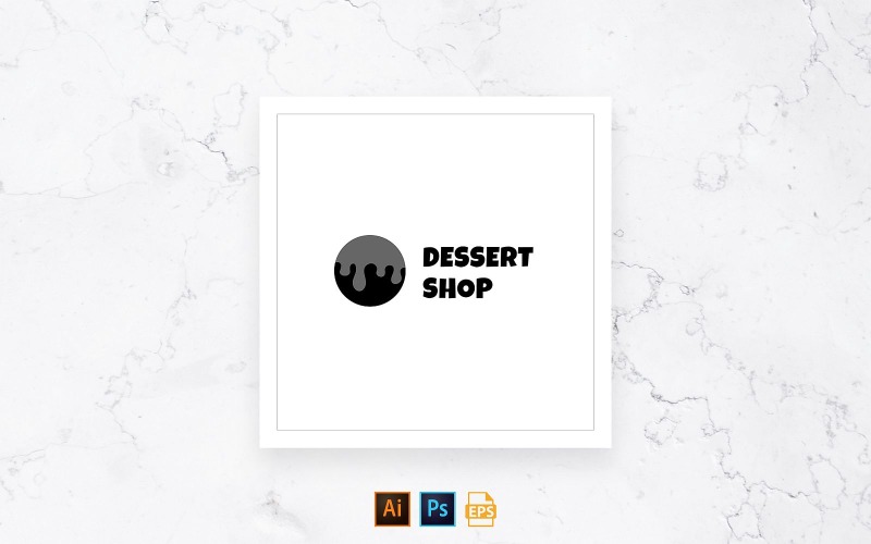 Ready-to-Use Icacream Shop Logo Template