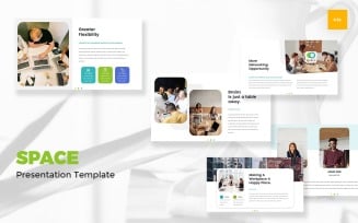 Space - Coworking & Office Space Google Slides Template