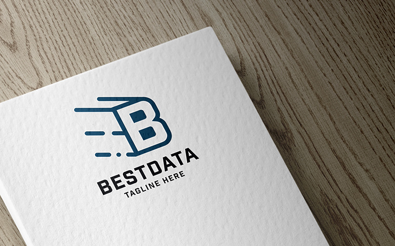 Best Data Letter B Logo template Logo Template