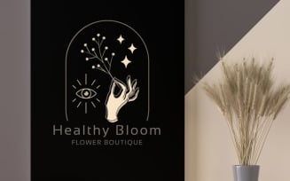 Healty Bloom Logo template