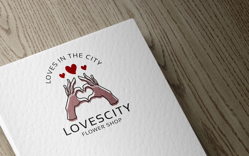 Loves City Logo template Logo Template